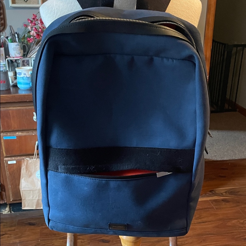 Jack Spade Navy, Black and Orange Men's Backpack